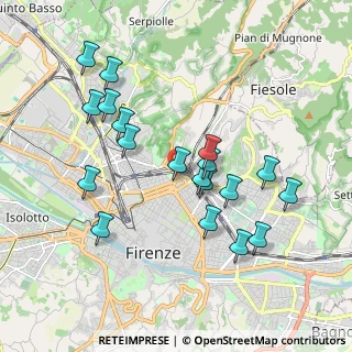 Mappa Via Faentina, 50139 Firenze FI, Italia (1.90263)