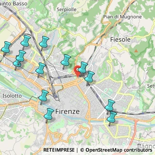 Mappa Via Faentina, 50139 Firenze FI, Italia (2.55615)