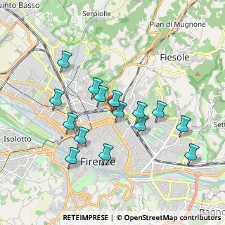 Mappa Via Bolognese, 50133 Firenze FI, Italia (1.764)