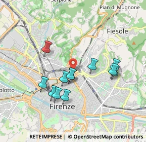 Mappa Via Bolognese, 50133 Firenze FI, Italia (1.65417)