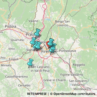 Mappa Via Faentina, 50139 Firenze FI, Italia (8.75)