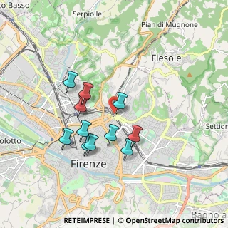 Mappa Via Luigi la Vista, 50133 Firenze FI, Italia (1.60182)