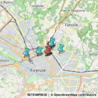 Mappa Via Luigi la Vista, 50133 Firenze FI, Italia (0.78167)