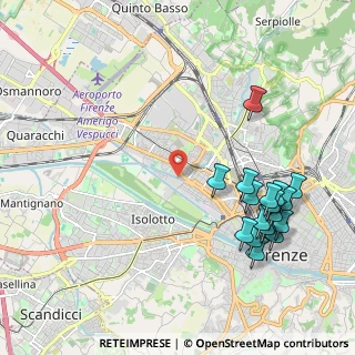 Mappa Via Giuseppe Tartini, 50127 Firenze FI, Italia (2.46056)