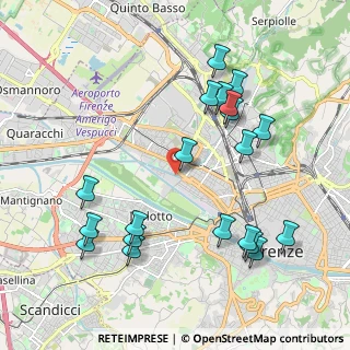 Mappa Via Giuseppe Tartini, 50127 Firenze FI, Italia (2.283)