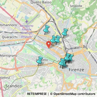 Mappa Via Giuseppe Tartini, 50127 Firenze FI, Italia (1.74417)
