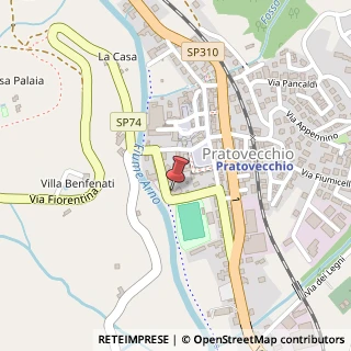 Mappa Via Uffenheim, 10, 52015 Pratovecchio Stia, Arezzo (Toscana)