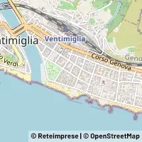 Kaart Ventimiglia