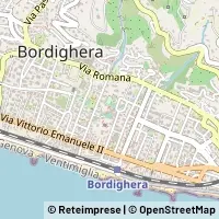 Kaart Bordighera