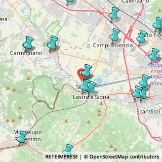 Mappa Via XX Settembre, 50058 Signa FI, Italia (6.0255)