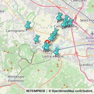 Mappa Via XX Settembre, 50058 Signa FI, Italia (3.31714)