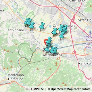 Mappa Via XX Settembre, 50058 Signa FI, Italia (2.95529)