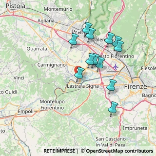 Mappa Via XX Settembre, 50058 Signa FI, Italia (7.145)