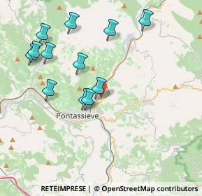 Mappa Via Forlivese, 50060 Pontassieve FI, Italia (4.25167)