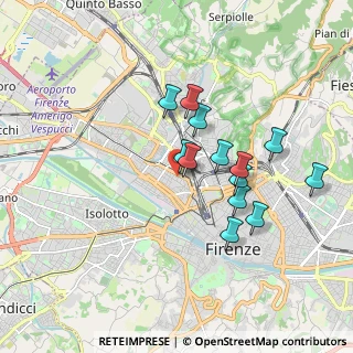 Mappa Via Filippo Pacini, 50144 Firenze FI, Italia (1.57)