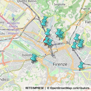 Mappa Via Filippo Pacini, 50144 Firenze FI, Italia (2.01357)