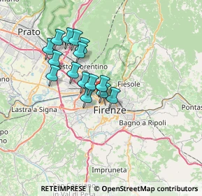 Mappa Via Filippo Pacini, 50144 Firenze FI, Italia (5.81)