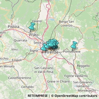 Mappa Via Filippo Pacini, 50144 Firenze FI, Italia (5.02364)