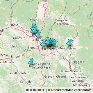 Mappa Via Filippo Pacini, 50144 Firenze FI, Italia (7.918)