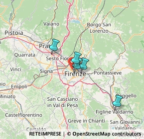 Mappa Via Filippo Pacini, 50144 Firenze FI, Italia (55.09818)