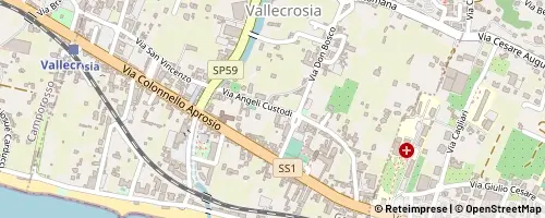 Mappa Vallecrosia