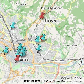Mappa Via Antonio Cocchi, 50131 Firenze FI, Italia (2.45923)
