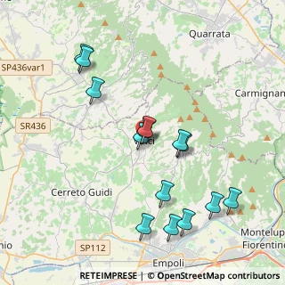 Mappa Via Renato Fucini, 50059 Vinci FI, Italia (4.12143)