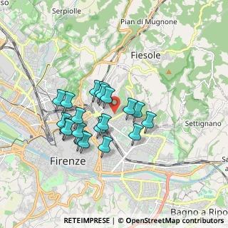 Mappa Via Antonio Meucci, 50012 Bagno a Ripoli FI, Italia (1.472)