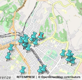 Mappa Via Antonio Meucci, 50133 Firenze FI, Italia (1.2205)