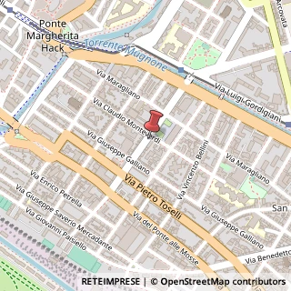 Mappa Via Anton Francesco Doni, 22a, 50100 Firenze, Firenze (Toscana)