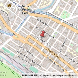 Mappa Via Giuseppe Galliano, 142 A/B, 50144 Firenze, Firenze (Toscana)