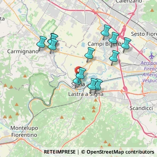 Mappa Via Niccolò Machiavelli, 50058 Signa FI, Italia (3.62154)