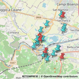 Mappa Via Niccolò Machiavelli, 50058 Signa FI, Italia (1.95789)