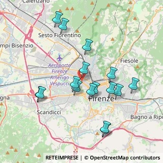 Mappa A-b-Rosso, 50144 Firenze FI, Italia (3.90125)
