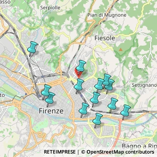 Mappa Via Timoteo Bertelli, 50133 Firenze FI, Italia (2.04615)