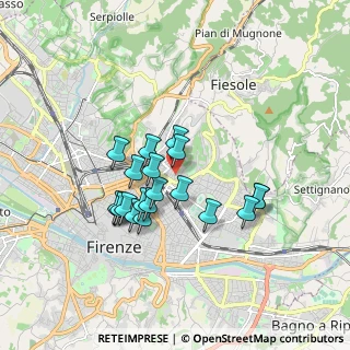 Mappa Via Timoteo Bertelli, 50133 Firenze FI, Italia (1.484)
