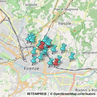 Mappa Via Timoteo Bertelli, 50133 Firenze FI, Italia (1.2675)