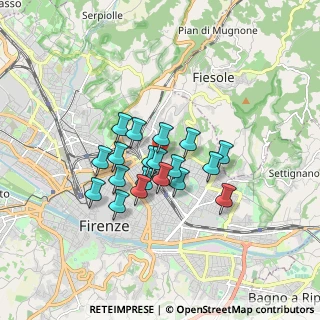 Mappa Via Timoteo Bertelli, 50133 Firenze FI, Italia (1.27842)