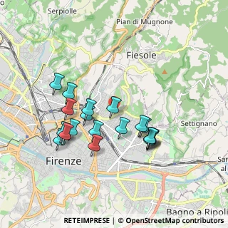 Mappa Piazza Galileo Ferraris, 50131 Firenze FI, Italia (1.73632)