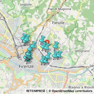 Mappa Piazza Galileo Ferraris, 50131 Firenze FI, Italia (1.7145)