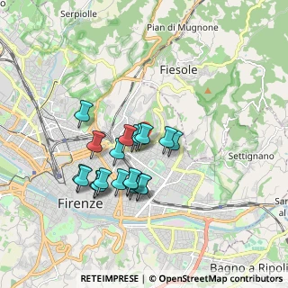 Mappa Piazza Galileo Ferraris, 50131 Firenze FI, Italia (1.5295)