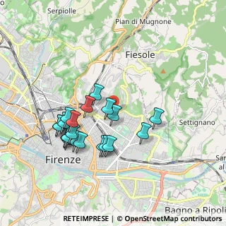 Mappa Piazza Galileo Ferraris, 50131 Firenze FI, Italia (1.808)