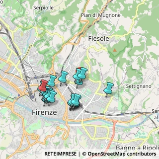Mappa Piazza Galileo Ferraris, 50131 Firenze FI, Italia (1.7685)