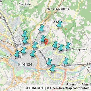 Mappa Piazza Galileo Ferraris, 50131 Firenze FI, Italia (1.94067)