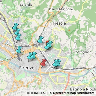 Mappa Piazza Galileo Ferraris, 50131 Firenze FI, Italia (2.11769)