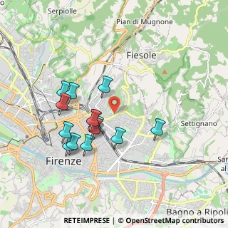 Mappa Piazza Galileo Ferraris, 50131 Firenze FI, Italia (1.72571)