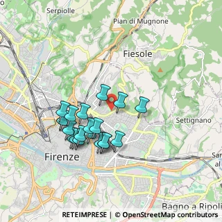 Mappa Piazza Galileo Ferraris, 50131 Firenze FI, Italia (1.6855)