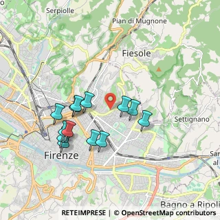 Mappa Piazza Galileo Ferraris, 50131 Firenze FI, Italia (1.75385)