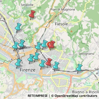 Mappa Piazza Galileo Ferraris, 50131 Firenze FI, Italia (2.20667)