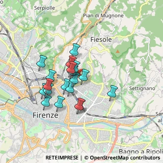 Mappa Piazza Galileo Ferraris, 50131 Firenze FI, Italia (1.48368)